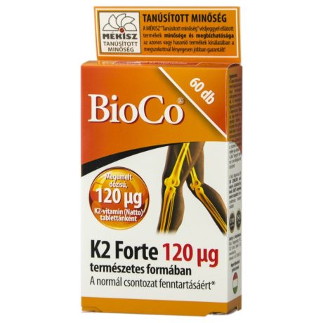 BIOCO K2-VITAMIN FORTE tabletta 60 db