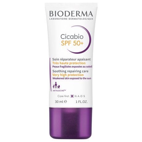 BIODERMA CICABIO SPF50+ nyugtató-regeneráló krém 30 ml