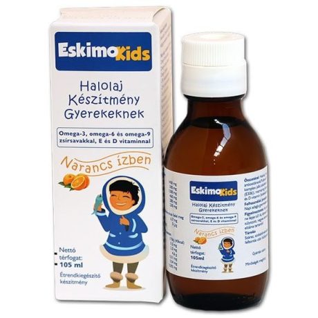 ESKIMO KIDS HALOLAJ narancs ízű 105 ml