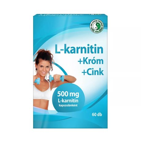 DR.CHEN L-KARNITIN 500 mg + KRÓM + CINK kapszula 60 DB