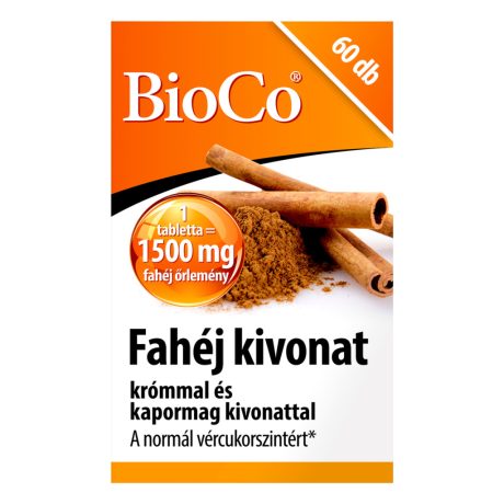 BIOCO FAHÉJ KIVONAT tabletta 60 db