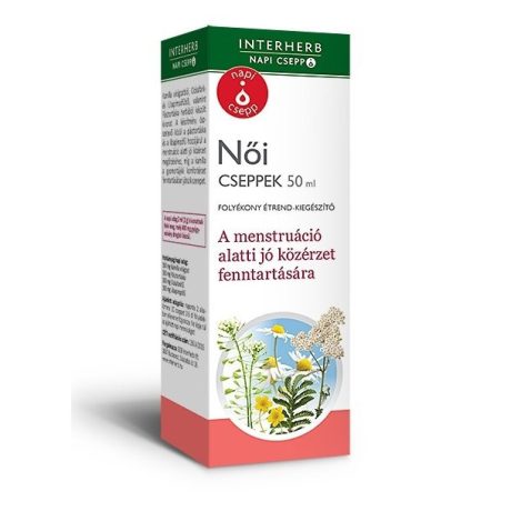 INTERHERB NAPI CSEPP női cseppek 50 ml