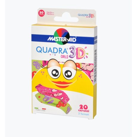 Master-Aid Quadra sebtapasz girls 20db