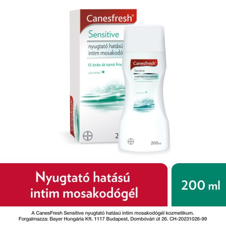 CANESFRESH SENSITIVE INTIM MOSAKODÓ gél 200 ml