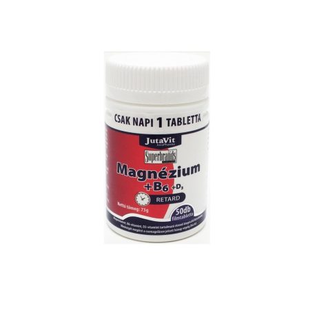 JUTAVIT MAGNEZIUM B6 VITAMIN tabletta 50 db