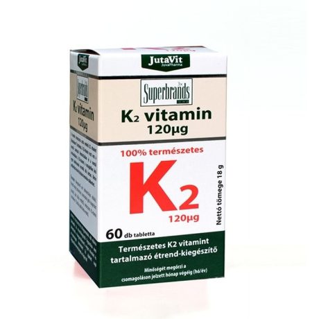 JUTAVIT K2 VITAMIN 120 mcg tabletta 60 db