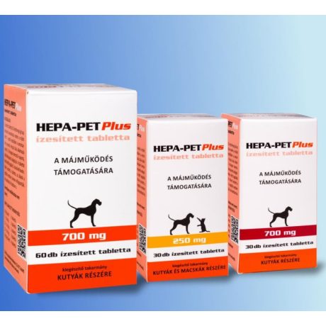 HEPA-PET Plus 250 mg tabletta 30 db