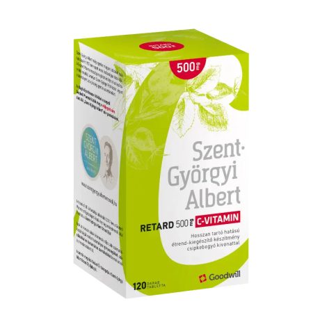 SZENT-GYÖRGYI ALBERT 500 mg retard C-vitamin 120 db