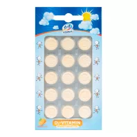 1X1 VITAMIN D3-VITAMIN 400 NE rágótabletta 15 db