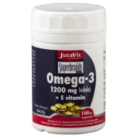 JUTAVIT OMEGA-3 HALOLAJ 1200 mg + E-VITAMIN kapszula 100 db