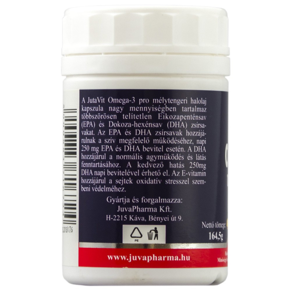 JUTAVIT OMEGA3 HALOLAJ 1200 mg + EVITAMIN kapszula 100 db