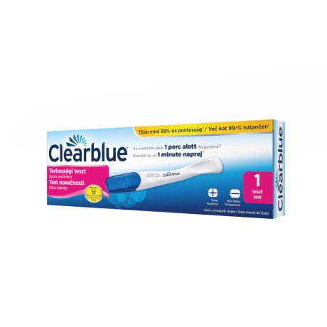 CLEARBLUE gyors terhességi teszt 1 db