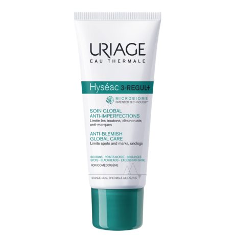 URIAGE HYSÉAC 3 REGUL krém mitesszeres és pattanásos (aknés) bőrre 40 ml