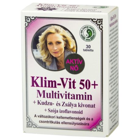 DR.CHEN KLIM-VIT 50+ MULTIVITAMIN tabletta 30 DB