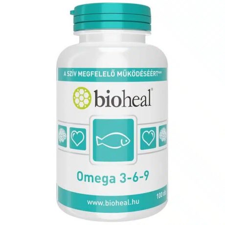 BIOHEAL OMEGA 3-6-9 kapszula 100 db