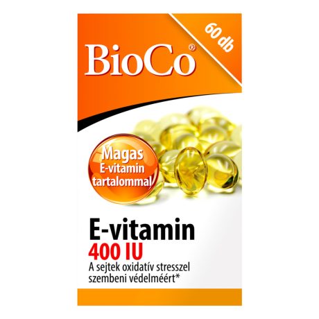 BIOCO E-VITAMIN 400NE kapszula 60 db