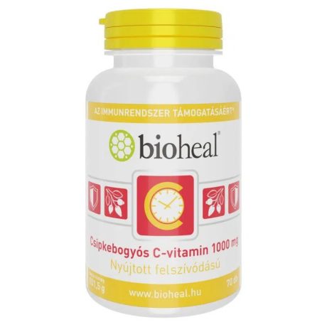 BIOHEAL 1000 mg C-VITAMIN csipkebogyó kivonattal filmtabletta 70 DB