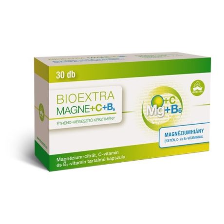 BIOEXTRA MAGNE+C B6 kapszula 30 DB