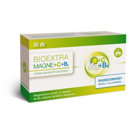 BIOEXTRA MAGNE+C B6 kapszula 30 DB