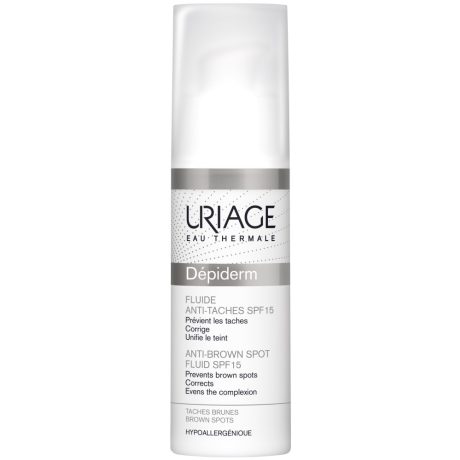 URIAGE DÉPIDERM FLUID SPF15 barna foltok ellen 30 ml