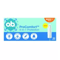 O.B PRO COMFORT SUPER tampon 32 db
