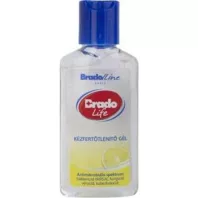 BradoLife fertőtlenítő gél Citrom 50 ML