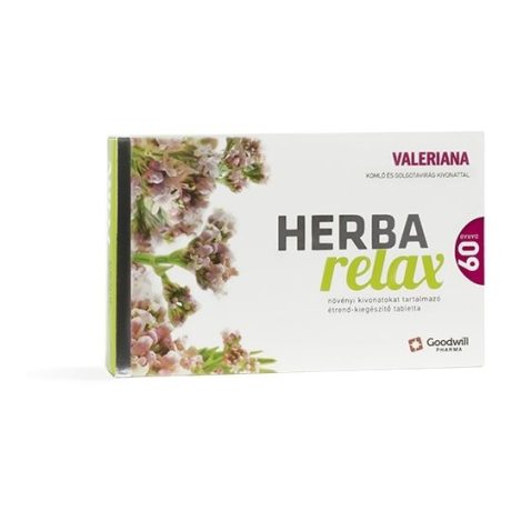 HERBA RELAX növényi kivonat tabletta 60 db