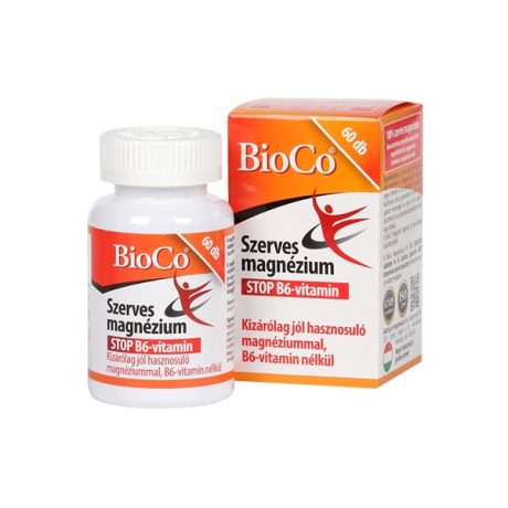 BIOCO SZERVES MAGNÉZIUM Stop B6-VITAMIN tabletta 60 db