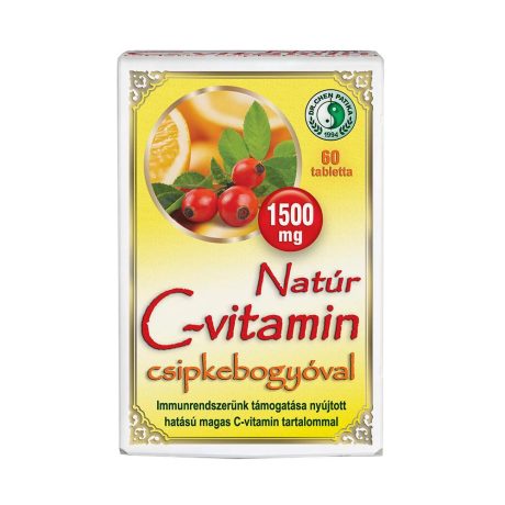 DR.CHEN NATÚR 1500 mg C-VITAMIN csipkebogyóval tabletta 60 DB