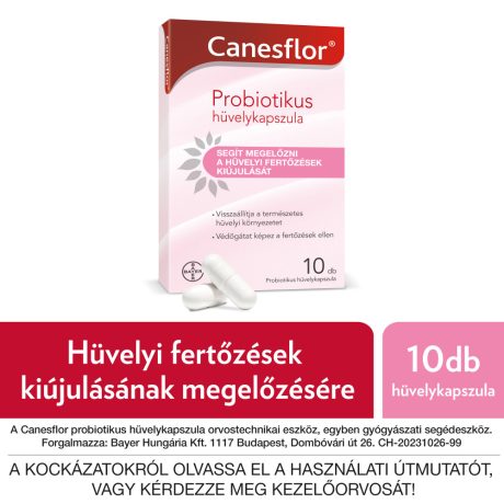 CANESFLOR hüvelykapszula 10 db