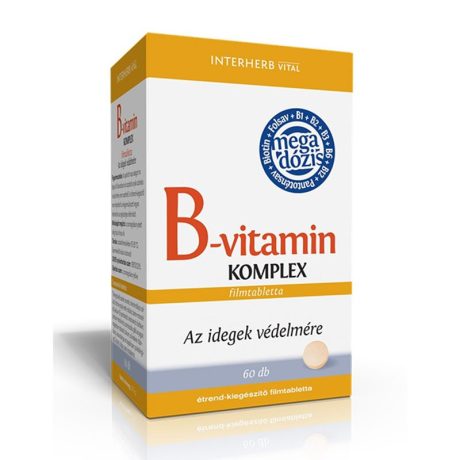 Interherb B-vitamin Komplex mega dózis tabletta 60 db