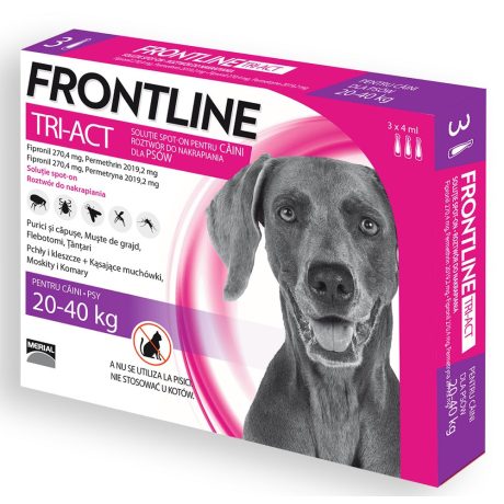 Frontline Tri-Act kutya L 20-40 kg 3x