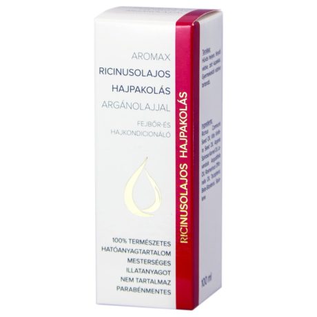 AROMAX RICINUSOLAJOS HAJPAKOLÁS argánolajjal 100 ml