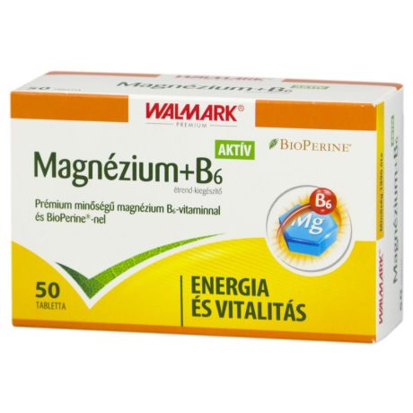 WALMARK MAGNÉZIUM + B6 tabletta 50 db
