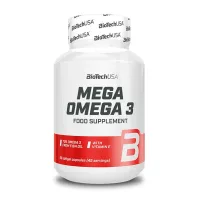 BIOTECH USA MEGA OMEGA-3 lágykapszula 90 db