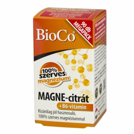BIOCO MAGNE-CITRAT + B6-VITAMIN filmtabletta 90 db