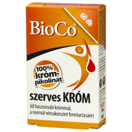 BIOCO SZERVES KRÓM tabletta 60 db