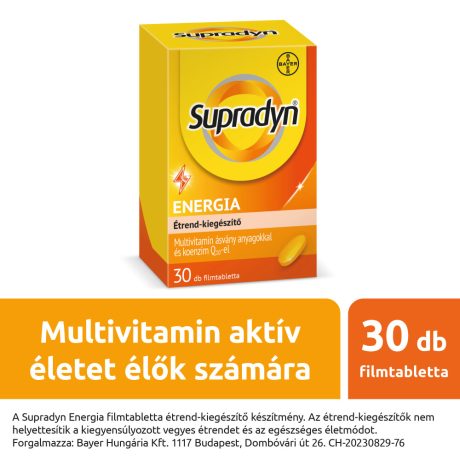 SUPRADYN ENERGIA + Q10 multivitamin filmtabletta 30 DB