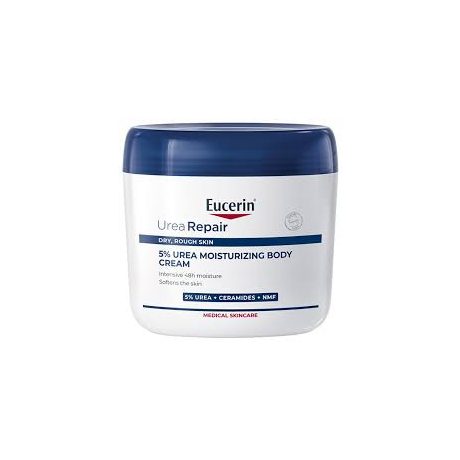 EUCERIN UREA REPAIR 5% urea tégelyes testápoló 450 ml
