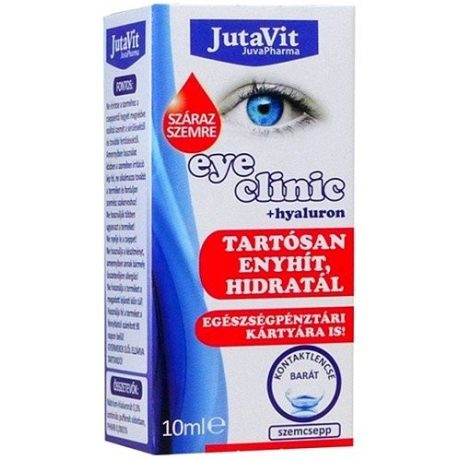 JUTAVIT EYECLINIC szemcsepp száraz szemre 10 ML