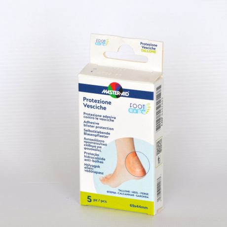 MASTER-AID Foot Care vízhólyag tapasz sarokra 5 db