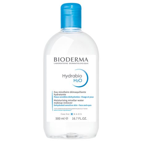 BIODERMA HYDRABIO H2O micellás arclemosó 500 ML