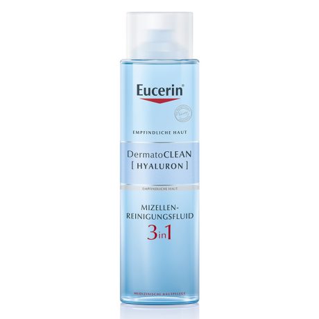 EUCERIN DERMATOCLEAN 3in1 micellás arclemosó 400 ml