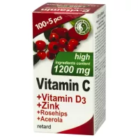   DR. CHEN 1200 mg C-VITAMIN + D3 + CINK + CSIPKEBOgYÓ + ACEROLA filmtabletta 105 db