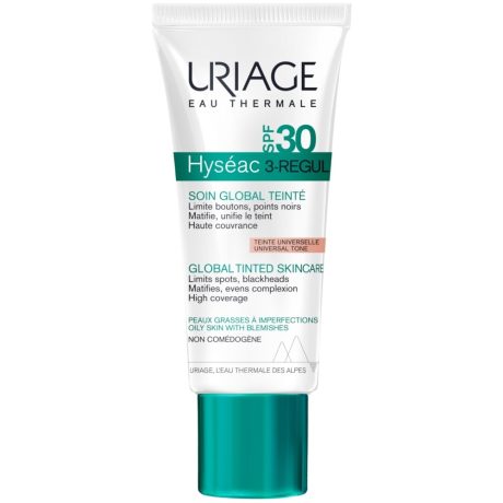 URIAGE HYSÉAC 3 REGUL SPF30 színezett krém 40 ml