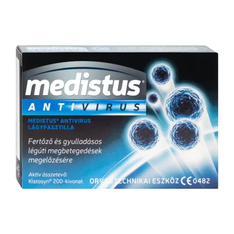 MEDISTUS ANTIVÍRUS lágypasztilla 10 db