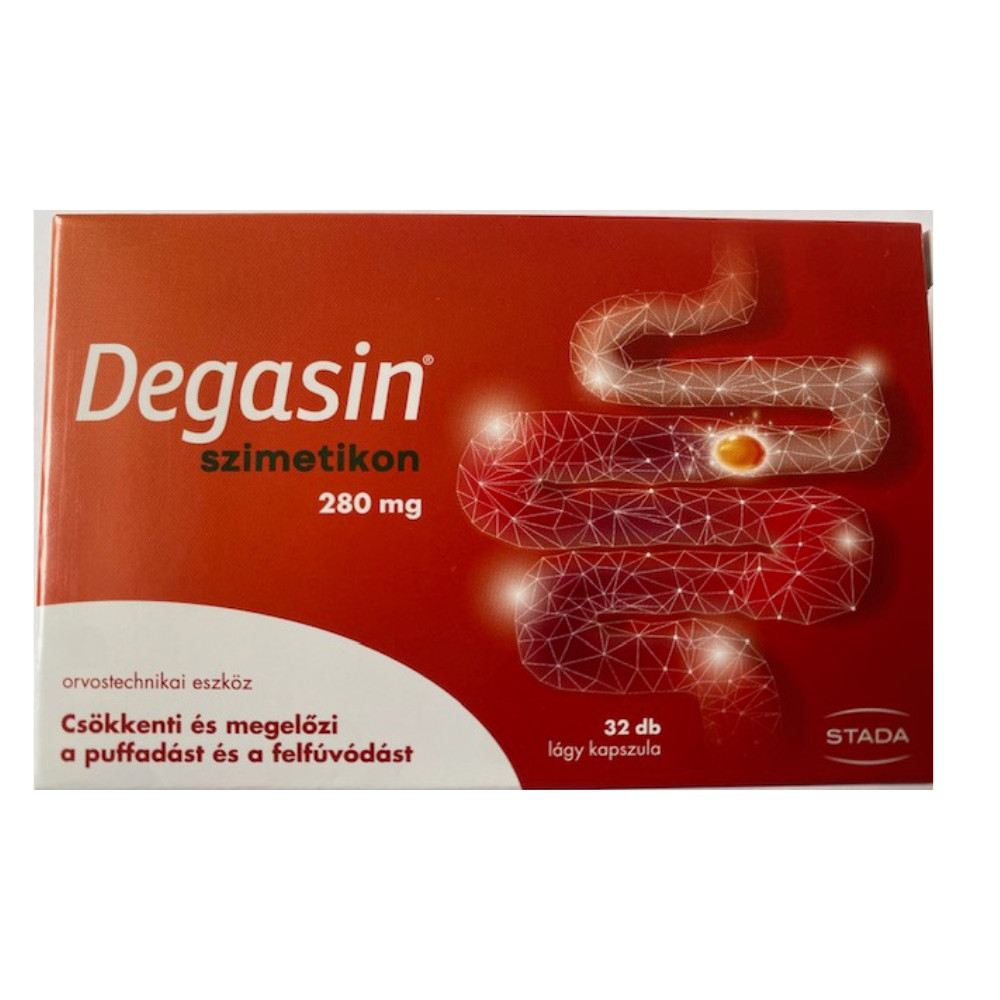 DEGASIN 280 mg tabletta 32 db - PATIKA24 Gyógyszertár online