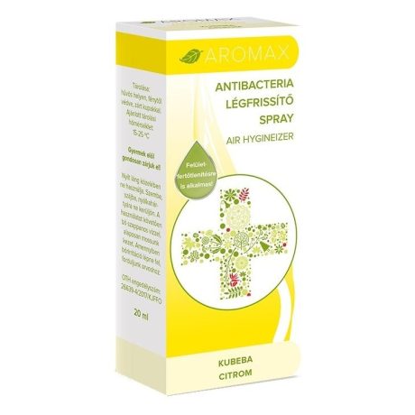 Aromax ANTIBACTERIA Kubeba-Citrom spray 20 ML
