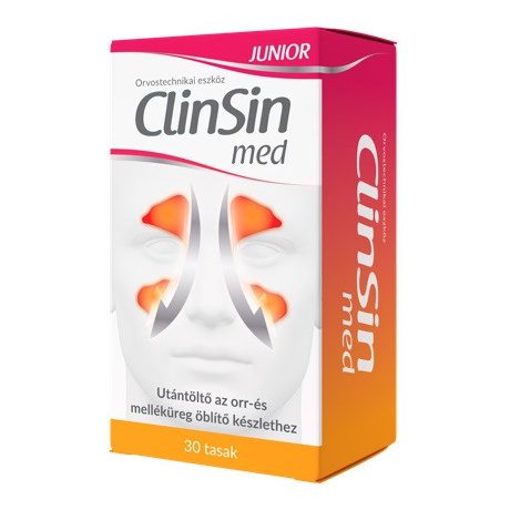 CLINSIN MED JUNIOR utántöltő tasak 30 db