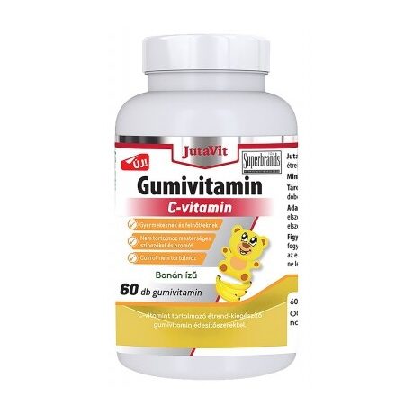JUTAVIT C-VITAMIN gumivitamin banán ízű 60 db